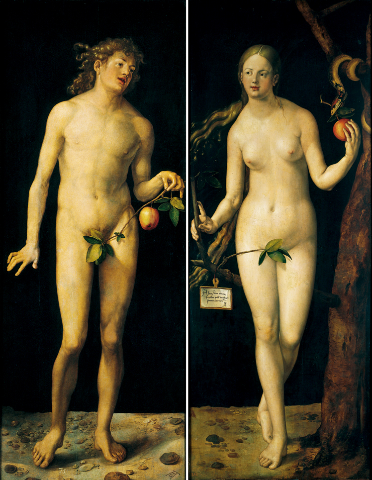   阿尔布雷特·丢勒Albrecht Dürer——亚当与夏娃